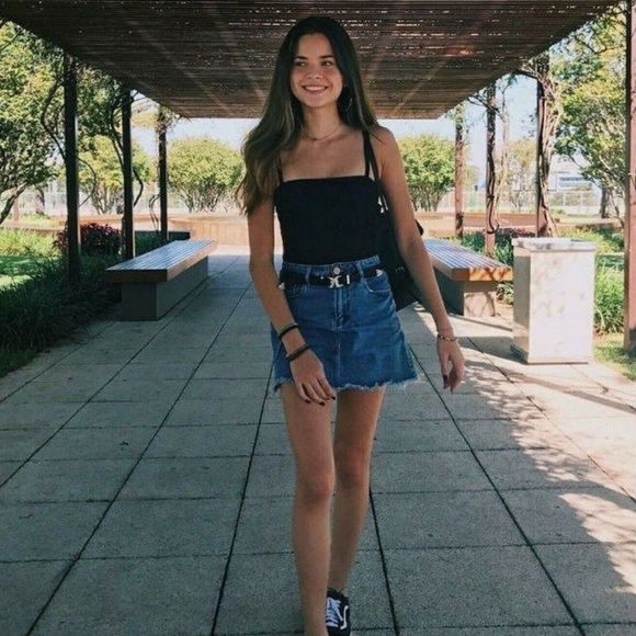 PacSun Dresses & Skirts - pacsun jean skirt